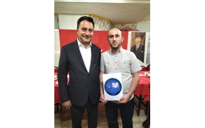 EAD yönetiminden Tayfun bey Ali Babacan'a ziyaret